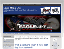 Tablet Screenshot of eaglemike.com